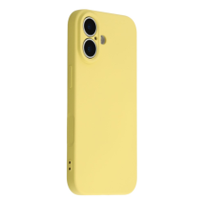 Amorus - AMORUS iPhone 17 Mobilskal Precise Cutouts TPU Fiber - Gul