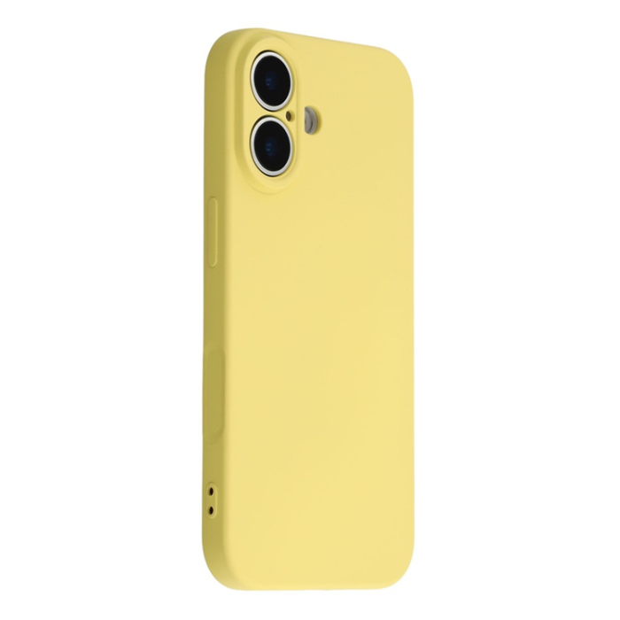 Amorus - AMORUS iPhone 17 Mobilskal Precise Cutouts TPU Fiber - Gul