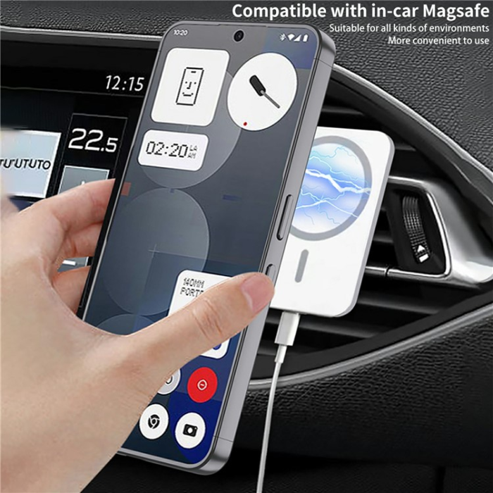 GKK - GKK Nothing Phone (3a) Pro Mobilskal MagSafe Kickstand - Svart