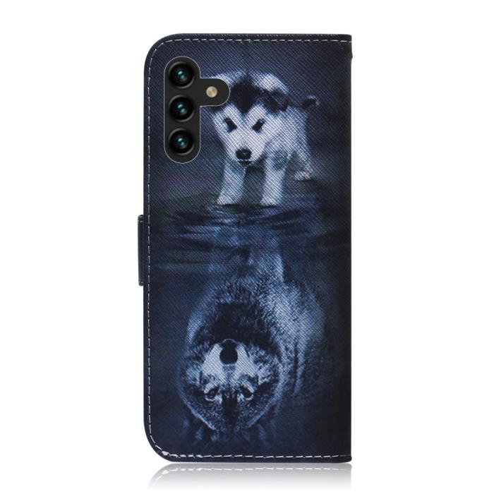 OEM - Galaxy A13 5G Fodral - Dog and Wolf