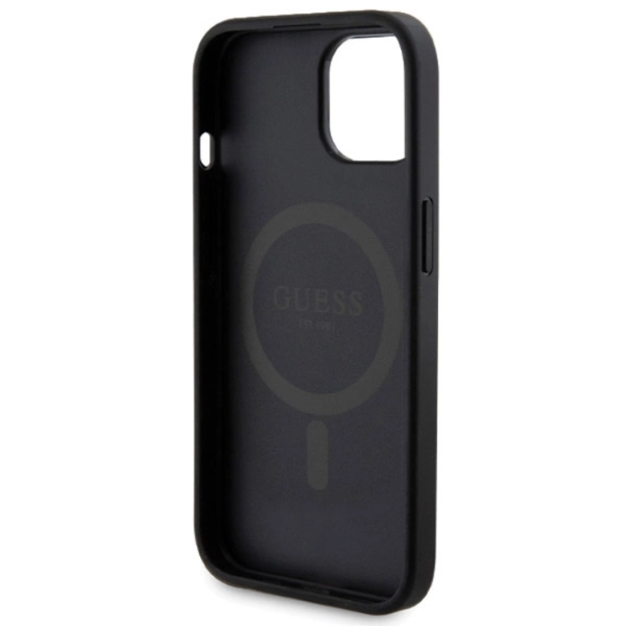 Guess - Guess iPhone 15 Mobilskal Med Powerbank 5000mAh Magsafe Metal Logo