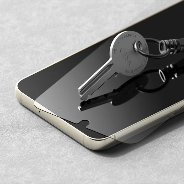 UTGATT - [2-Pack] Ringke Galaxy S23 Härdat Glas Skärmskydd TG - Clear