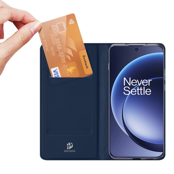 Dux Ducis - DUX DUCIS Skin Pro OnePlus 15 5G Plånboksfodral KonstLäder Konstläder