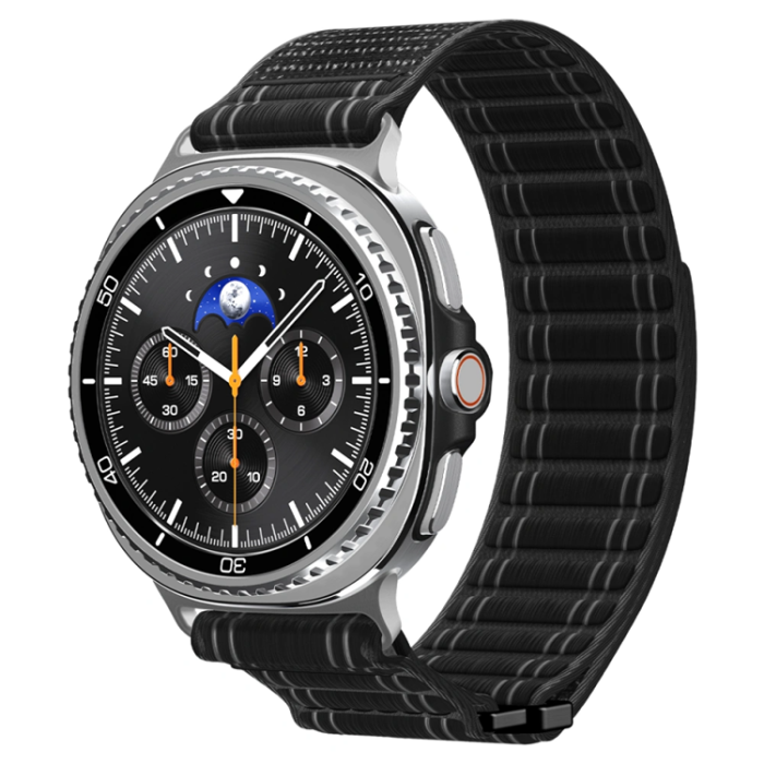 Spigen - Spigen Galaxy Watch 8/8 Classic (40/44/46mm) Armband WBF1 - Svart