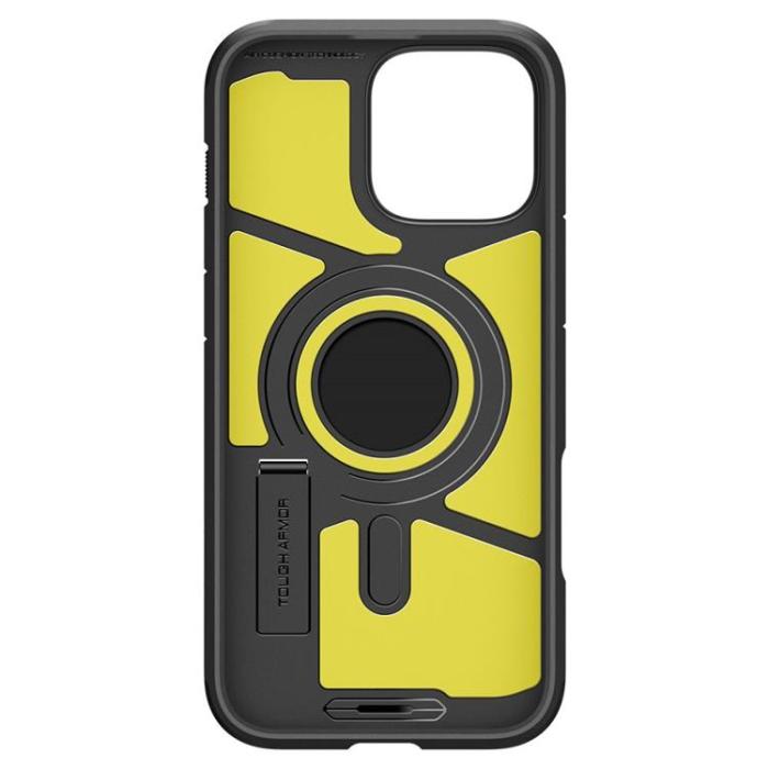 Spigen - Spigen iPhone 16 Pro Max Mobilskal MagSafe Tough Armor T - Svart