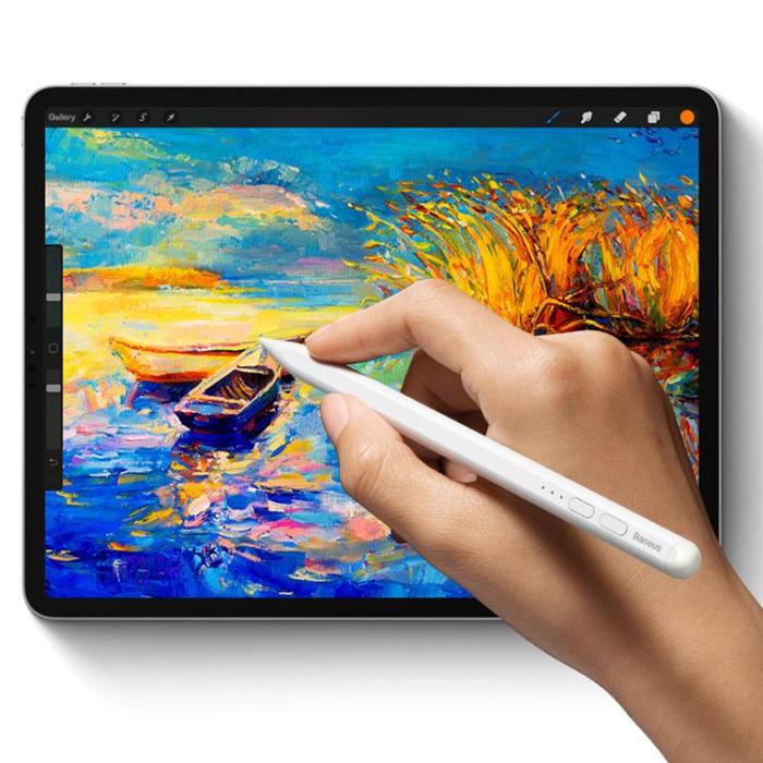UTGATT - Baseus Active Stylus Penna Smooth - Vit