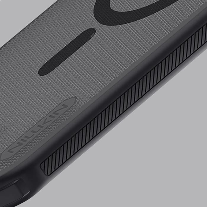 Nillkin - Nillkin iPhone Air Mobilskal MagSafe Super Frosted Shield Pro - Svart