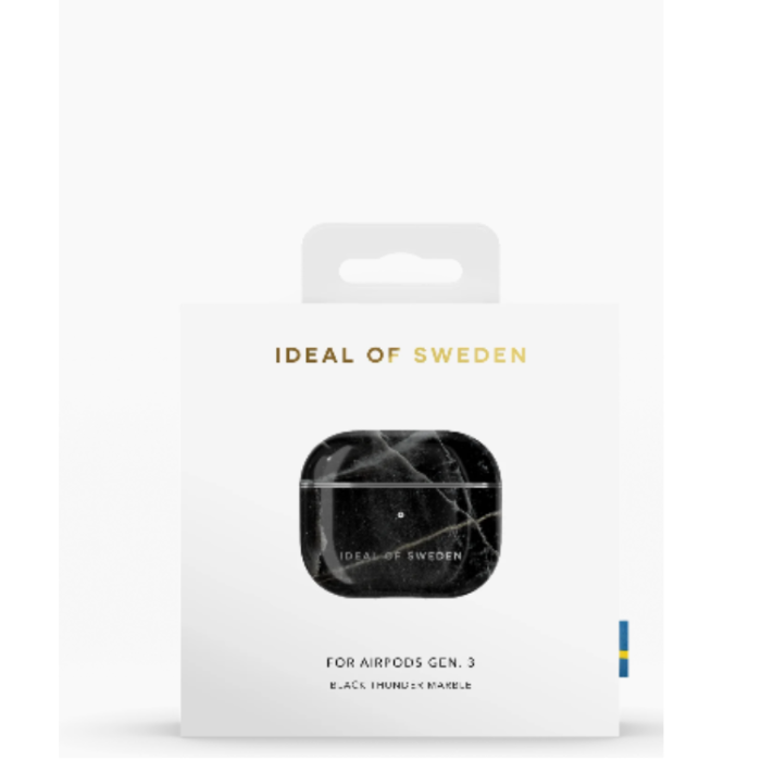 UTGATT1 - Ideal of Sweden Skal Airpod 3 GEN - Svart Åska Marmor