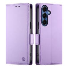 OEM - Samsung Galaxy S26 Fodral Konstl&auml;der St&auml;llfodral - Lila