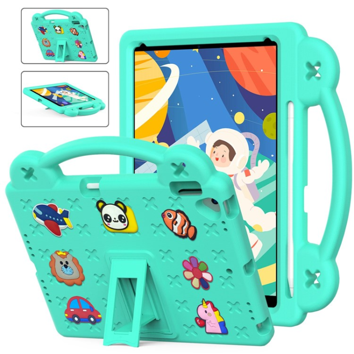 A-One Brand - iPad 10.2 (2021/2019/2020) Skal EVA Kickstand Shockproof - Grön