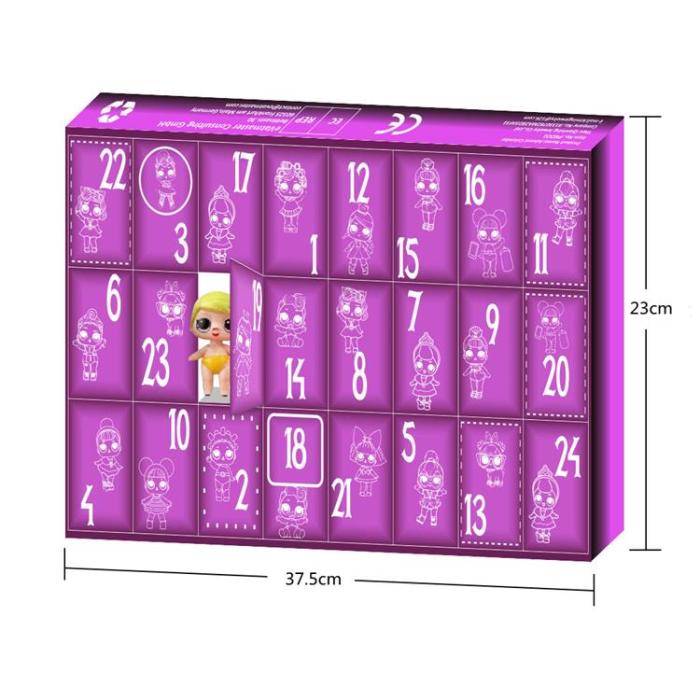 Adventskalender - Adventskalender 2024 - Julleksaker Julkalender dolls