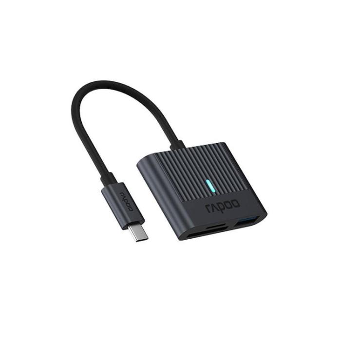 Rapoo - RAPOO UCR-3001 USB-C Kortläsare