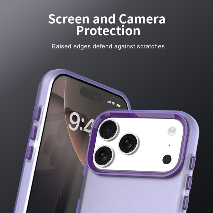 A-One Brand - iPhone 17 Pro Mobilskal Matte Anti-Drop - Lila