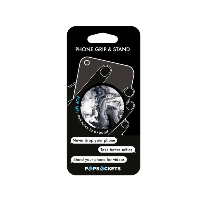 UTGATT5 - POPSOCKETS Ghost Marble Grip med Ställfunktion