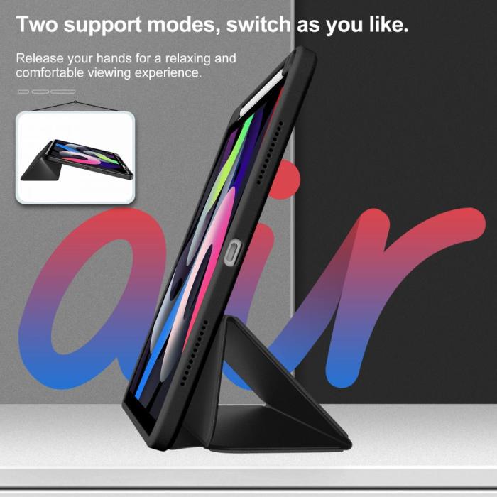 UTGATT1 - Infiland Crystal Fodral iPad Air 4/5 (2020/2022) - Svart