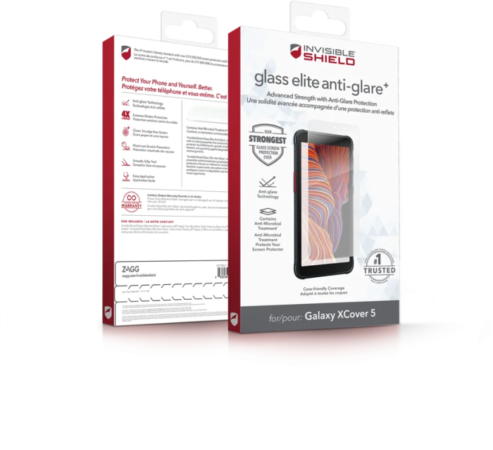 UTGATT1 - INVISIBLESHIELD Glass Elite Plus Galaxy Xcover 5 Screen