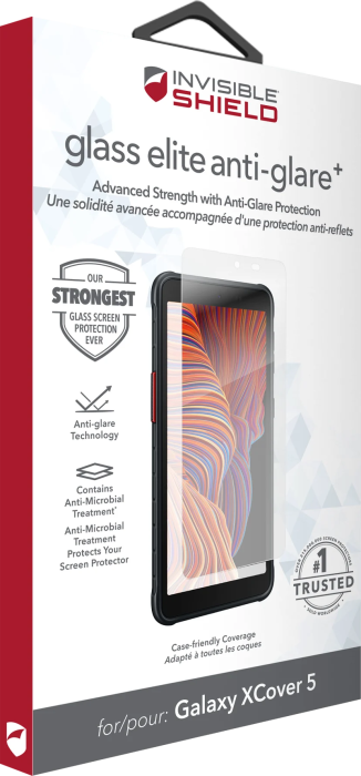 UTGATT1 - INVISIBLESHIELD Glass Elite Plus Galaxy Xcover 5 Screen