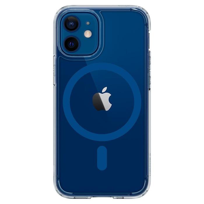UTGATT5 - Spigen Ultra Hybrid Magsafe Mobilskal iPhone 12 / 12 Pro - Blå