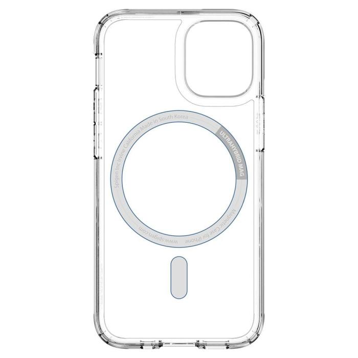 UTGATT5 - Spigen Ultra Hybrid Magsafe Mobilskal iPhone 12 / 12 Pro - Blå