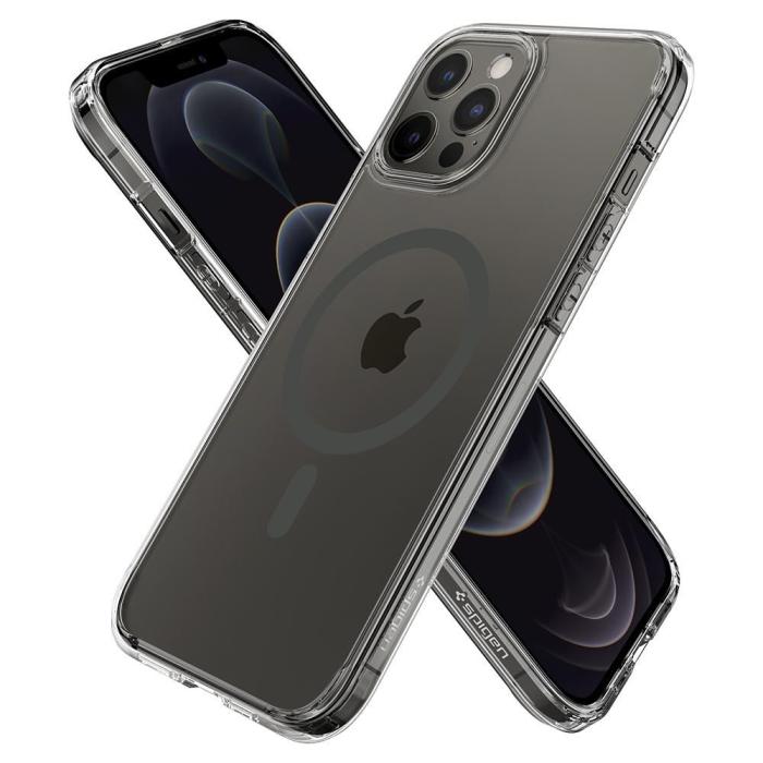 UTGATT5 - Spigen Ultra Hybrid Magsafe Mobilskal iPhone 12 Pro Max - Graphite