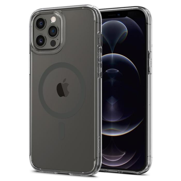 UTGATT5 - Spigen Ultra Hybrid Magsafe Mobilskal iPhone 12 Pro Max - Graphite