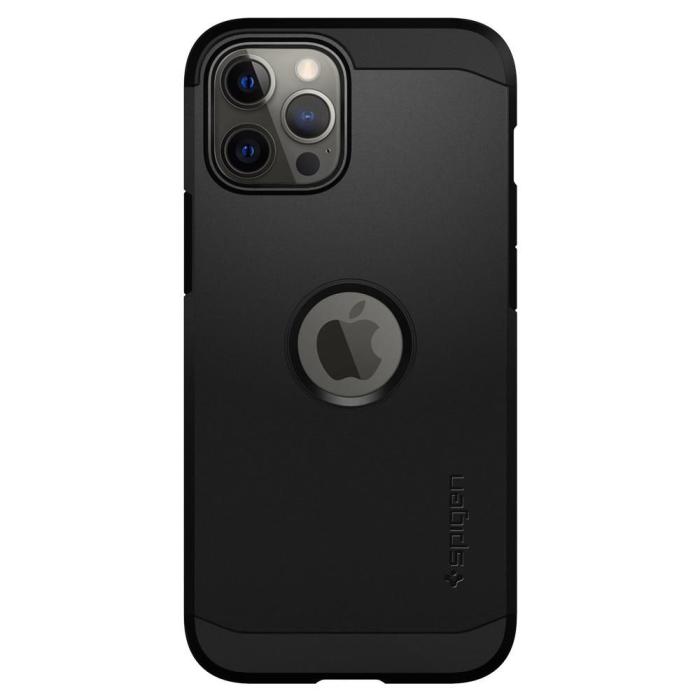 UTGATT5 - Spigen Tough Armor Magsafe iPhone 12 & 12 Pro - Svart