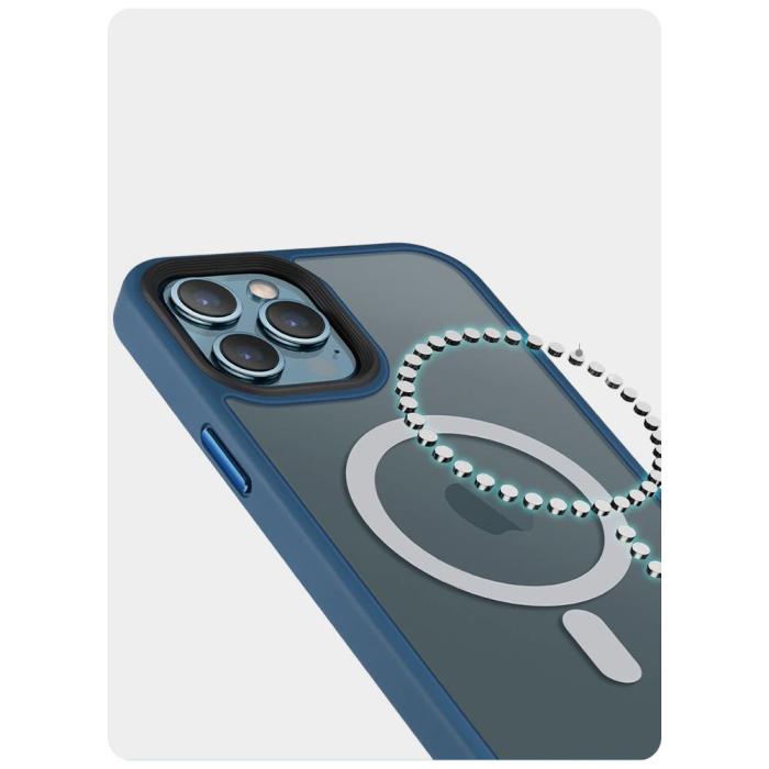 Tech-Protect - Tech-Protect Magmat Magsafe Skal iPhone 12/12 Pro - Matte Svart