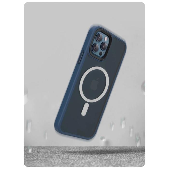 Tech-Protect - Tech-Protect Magmat Magsafe Skal iPhone 12/12 Pro - Matte Svart