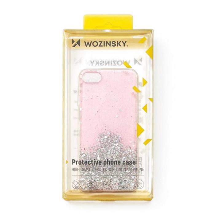 Wozinsky - Wozinsky Star Glitter Shining Skal Galaxy M31s - Rosa