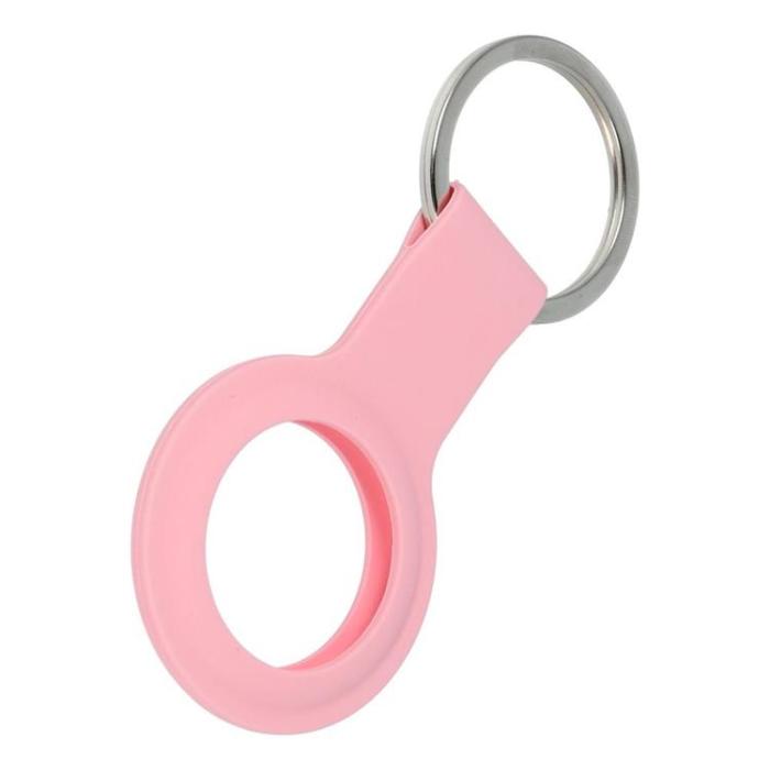 OEM - Silikon hållare till Airtag - Rosa