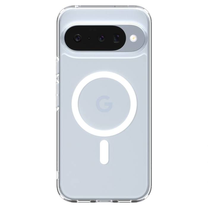 Spigen - Spigen Google Pixel 10/10 Pro Mobilskal Magsafe Ultra Hybrid - Clear/Vit