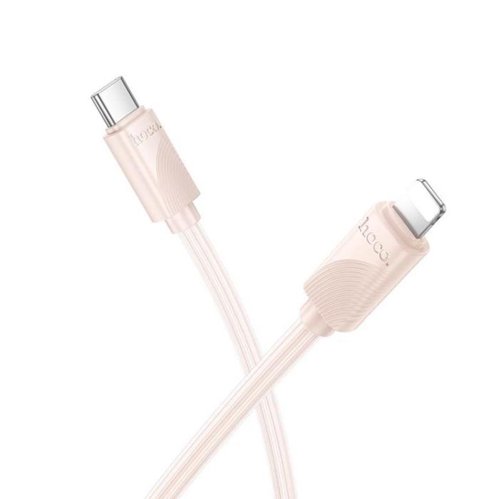 Hoco - HOCO USB-C till Lightning 27W Kabel 1m X114 PD - Rosa