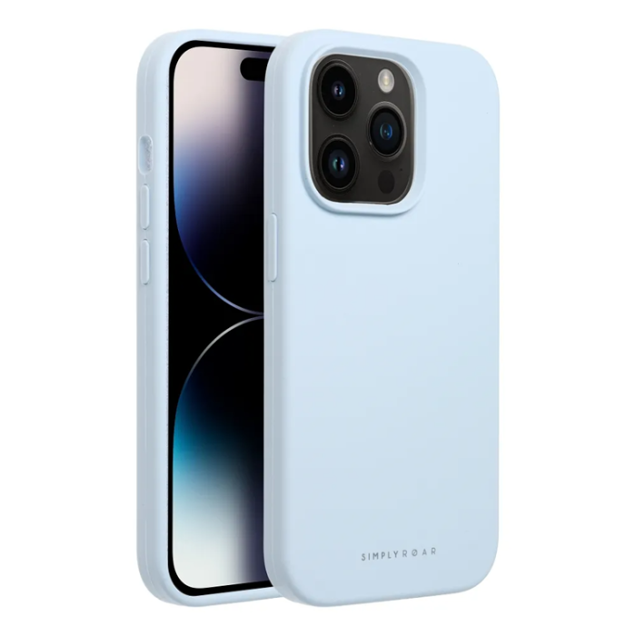 OEM - iPhone 15 Mobilskal Roar Cloud Skin - Ljusblå