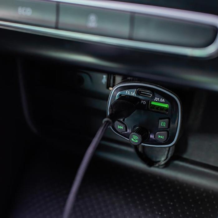Forever - Forever FM-Sändare Bluetooth TR-360 - Svart