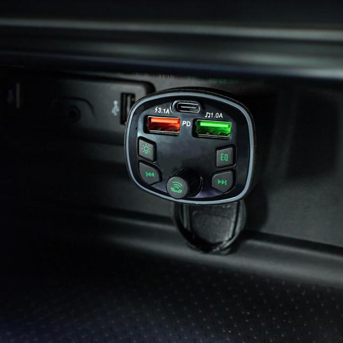 Forever - Forever FM-Sändare Bluetooth TR-360 - Svart