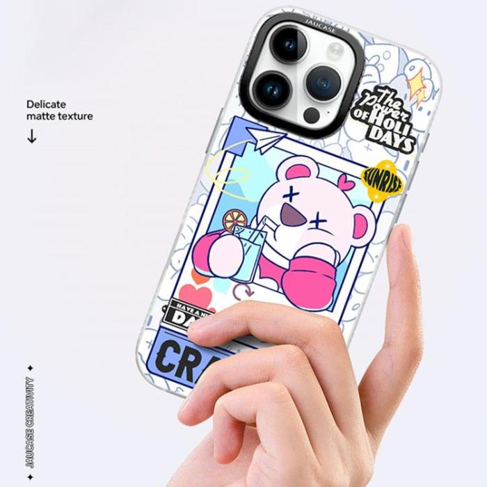 JAUCASE - JAUCASE iPhone 16 Pro Mobilskal MagSafe - Summer Bear