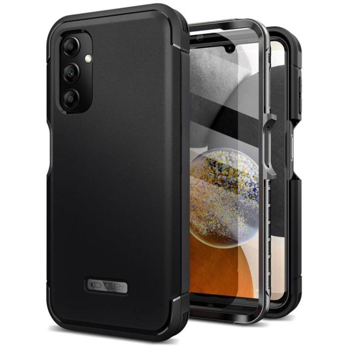 Tech-Protect - Tech-Protect Galaxy A14 5G Mobiskal Kevlar - Svart