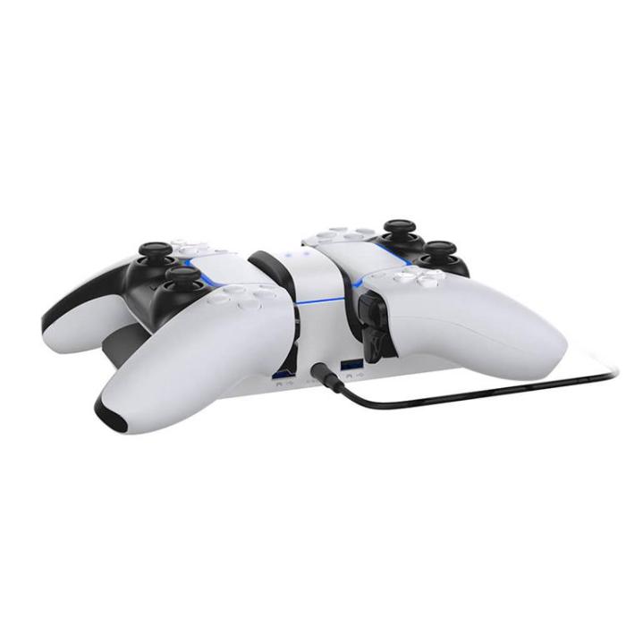 Raptor - RAPTOR Laddare för Handkontroll Dual PS4 / PS5