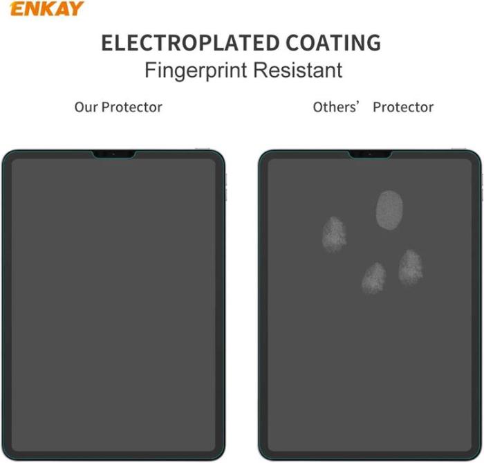 OEM - [1-PACK] ENKAY iPad Pro 11 (2020/2021/2022) Härdat Glas Skärmskydd 2.5D LCD 9H