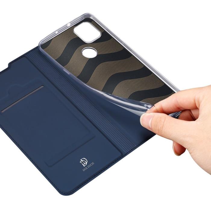 UTGATT1 - Dux Ducis Skin Series Plånboksfodral Motorola Moto G9 Power - Blå
