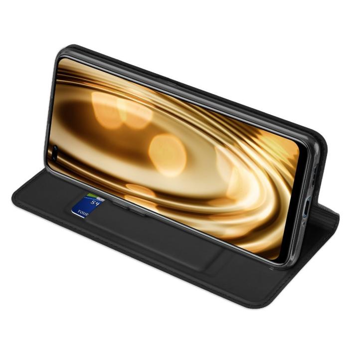 UTGATT5 - Dux Ducis Skin Pro Plånboksfodral Oppo Reno 4 - Svart