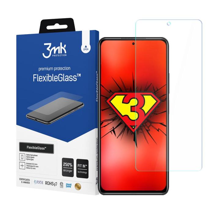 3MK - 3MK Xiaomi 11T / 11T Pro Hybrid Okrossbart Glas FlexibleGlass