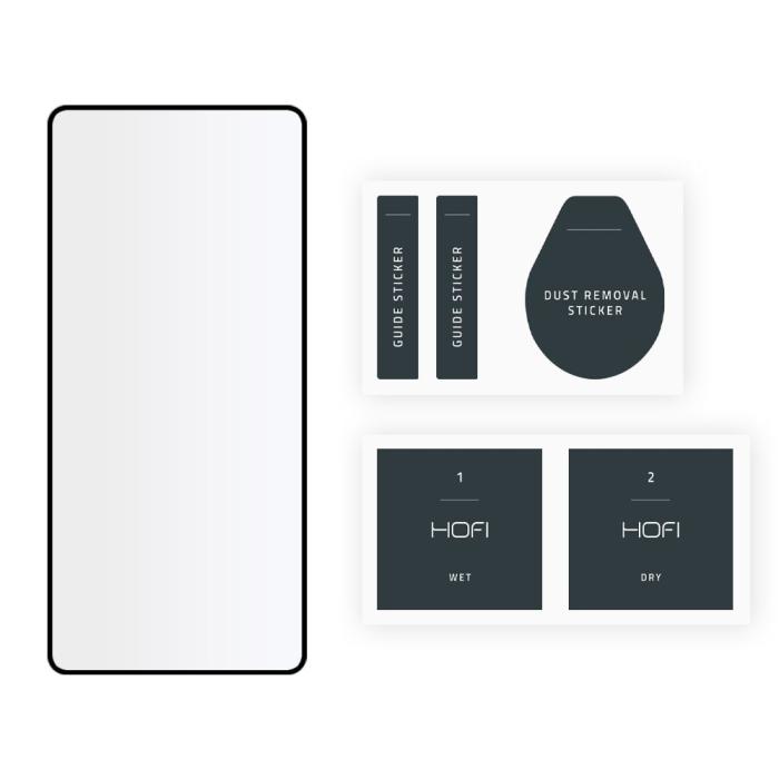 Hofi - Hofi Pro Plus Härdat Glas Skärmskydd Xiaomi 11T / 11T Pro - Svart