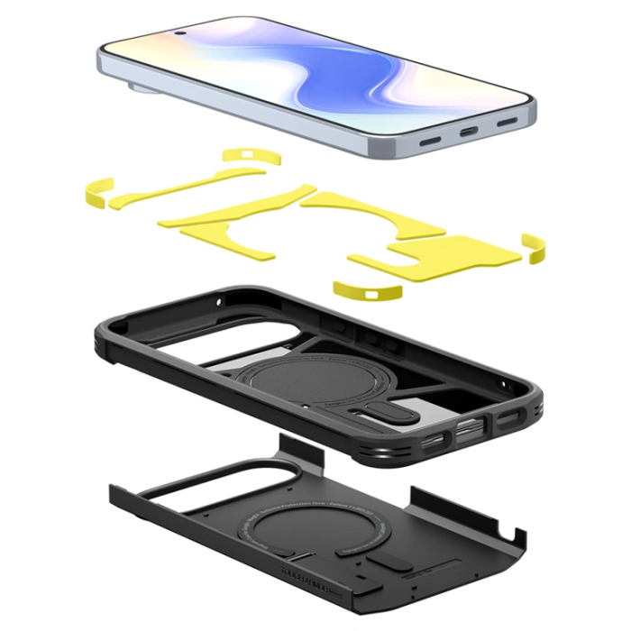 Spigen - Spigen Google Pixel 10 Pro XL Mobilskal Magsafe Tough Armor - Svart