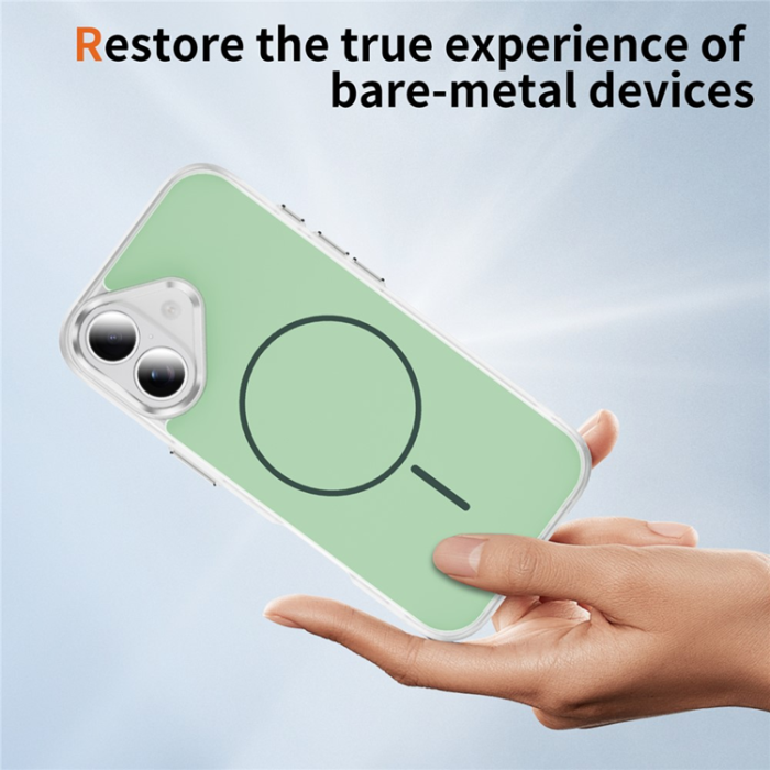 A-One Brand - iPhone 17 Mobilskal MagSafe Skin Touch TPU PC