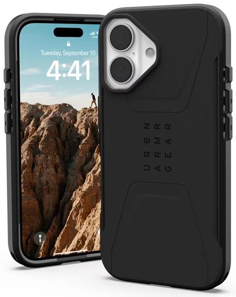 UAG iPhone 16 Plus Mobilskal MagSafe Civilian - Svart | 2353 | AlltMobil