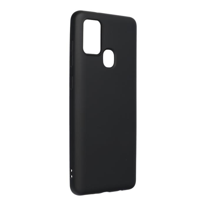Forcell - Forcell Silikon LITE Skal till Samsung Galaxy A21S Svart