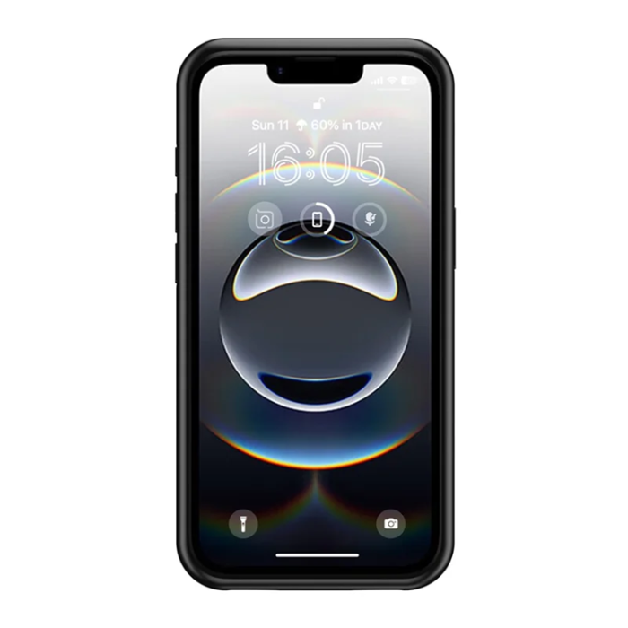 A-One Brand - iPhone 16e Batteriskal Magsafe 10000mAh A19 - Svart