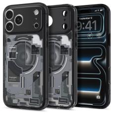 Spigen - Spigen Mobilskal F&ouml;r iPhone 18 Pro/17 Pro Magsafe Ultra Hybrid Zero One - Svart