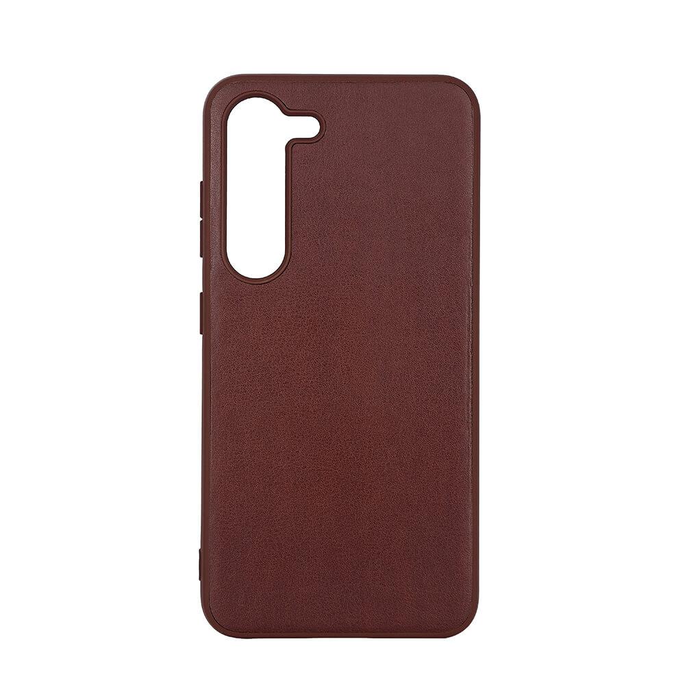 BUFFALO Galaxy S23 5G Skal Läder - Brun